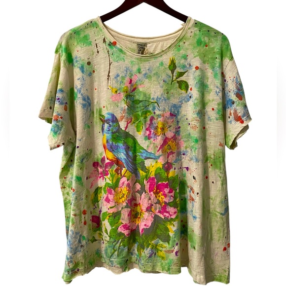 NWT Magnolia Pearl Songbird Art Class Tee One Size - Picture 7 of 9